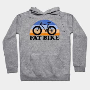 Fat Tire Bike Vintage Colors Hoodie